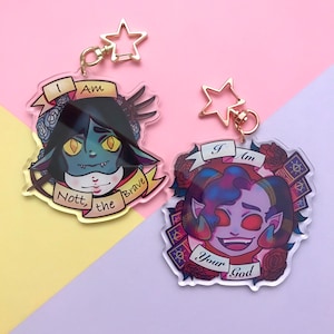 Mollymauk | Nott | Double Sided Charms | Keychains