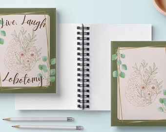 Páginas do jornal Live Laugh Lobotomy em PDF