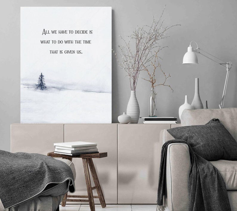 Inspirational Quote Watercolor Art Print - Etsy