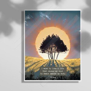 Inspirational Quote Art Print: Soul to Dance - Office Decor - BFF Gift