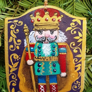 Handmade Nutcracker Christmas Tree Ornament