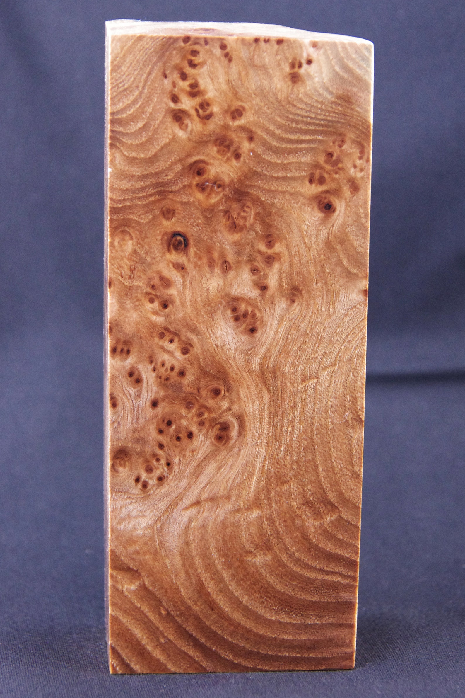 CLEAR Stabilized Elm burl wood Knife Scales wood scales Etsy