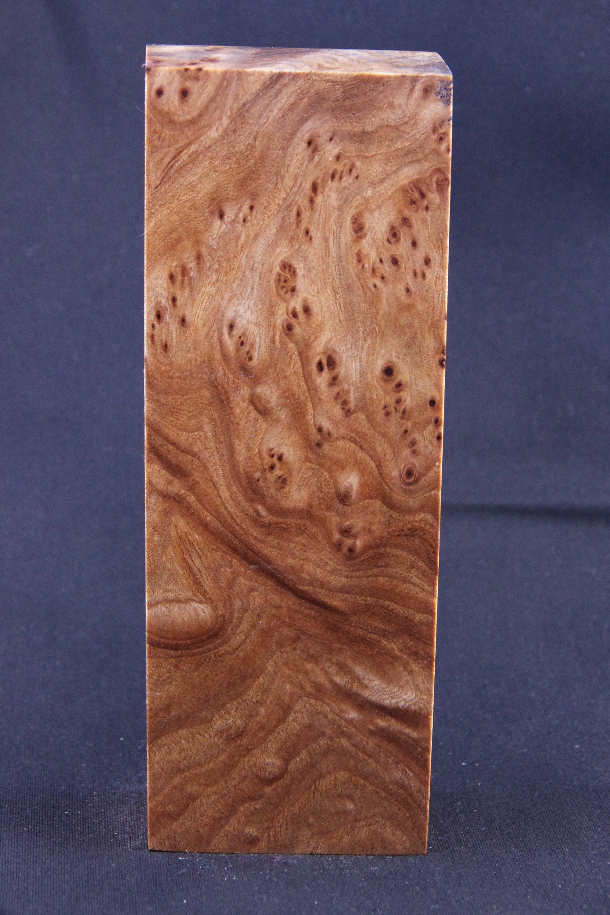 CLEAR Stabilized Elm burl wood Knife Scales wood scales Etsy