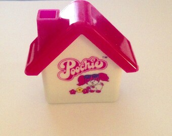 NEW IN BOX SET OF 24 VINTAGE 1982 MATTEL POOCHIE PENCIL SHARPENERS