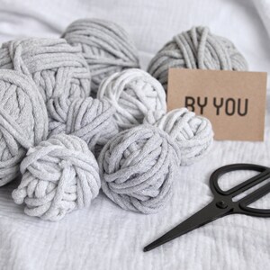 Yarn Bundle, 5mm Cotton Cord, 5mm Cotton Rope BY YOU, Crochet Cotton Yarn, Bulky Knitting Yarn, Macrame Rope, Cord for Crocheting