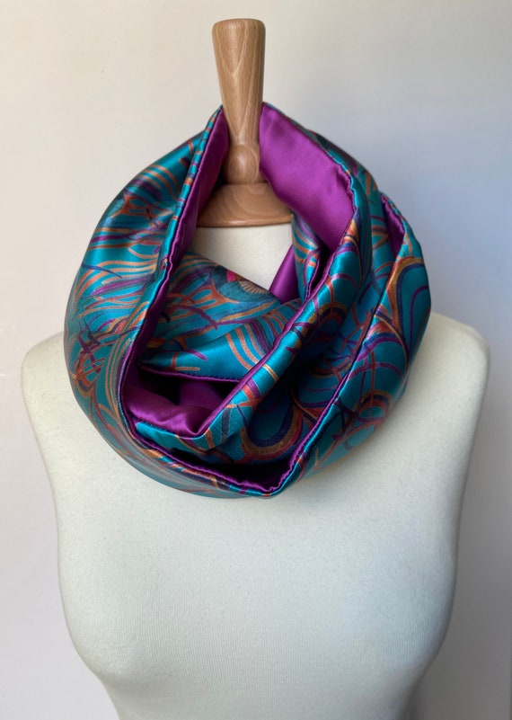 Silk snood sales