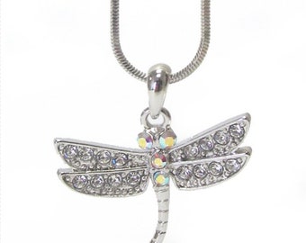 Diamond Firefly Necklace