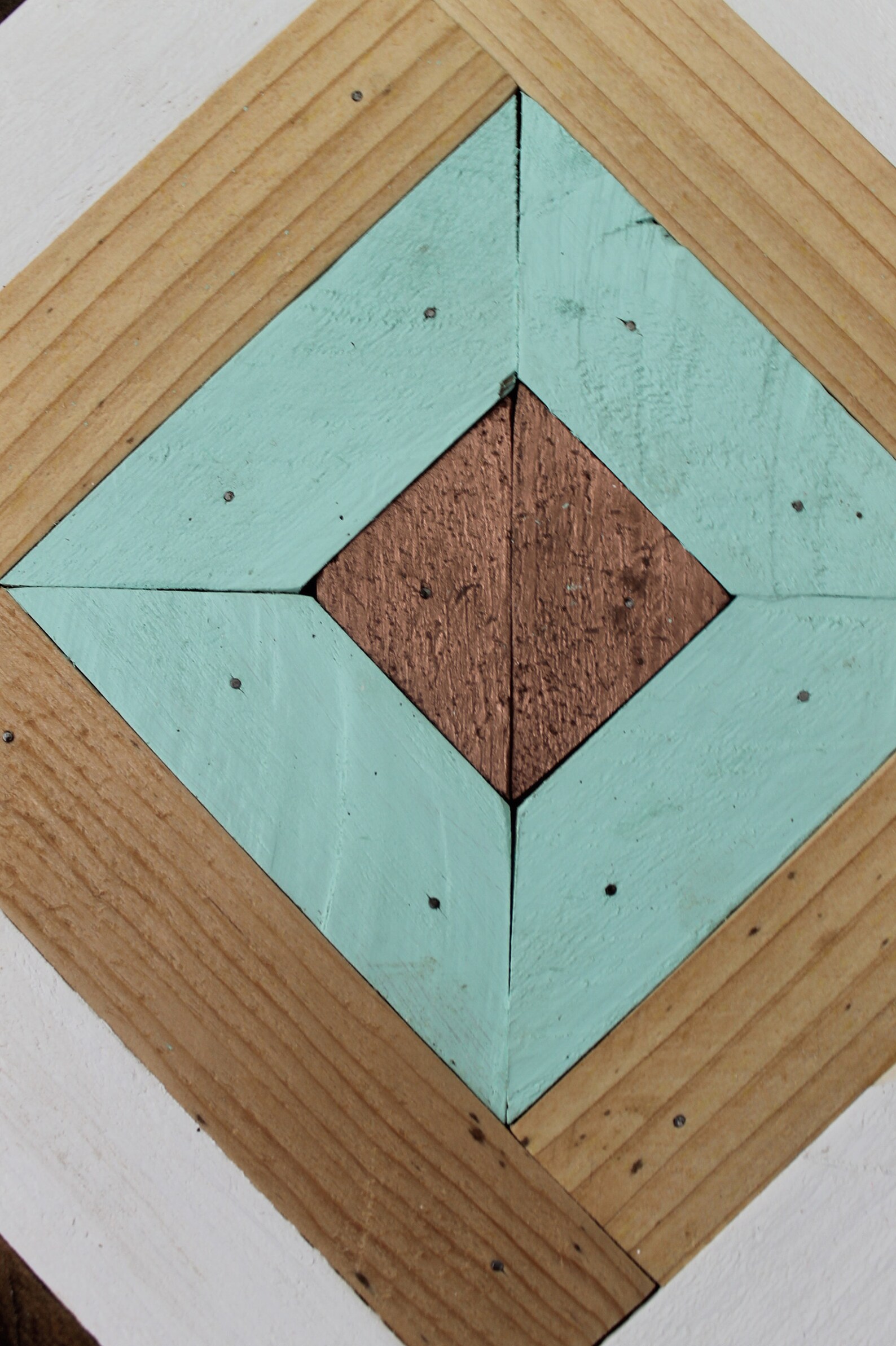 Wood Quilt Wall Art Etsy