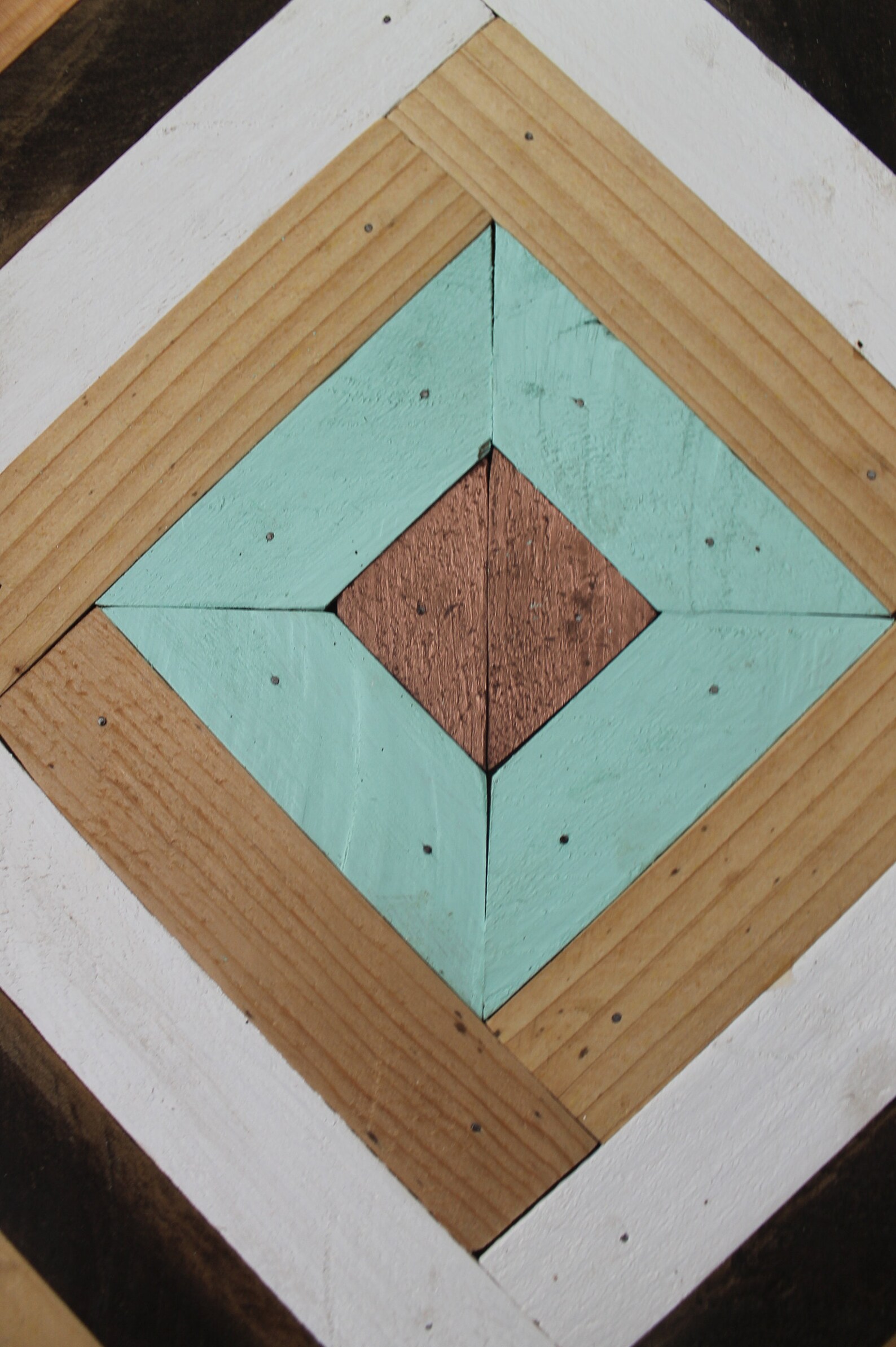 Wood Quilt Wall Art Etsy