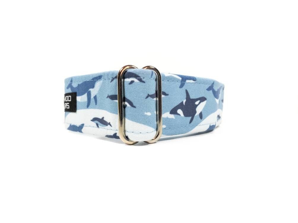 Whales Martingale Flat/buckle Limited Slip Dog Collar 