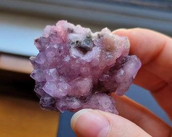 Phantom cobaltoan calcite- Bou Azzer, Morocco
