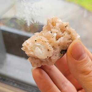 Dolomite × phantom calcite- Bou Azzer, Morocco