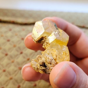 Calcite iridescente- Poone, India