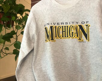 vintage u of m sweatshirts