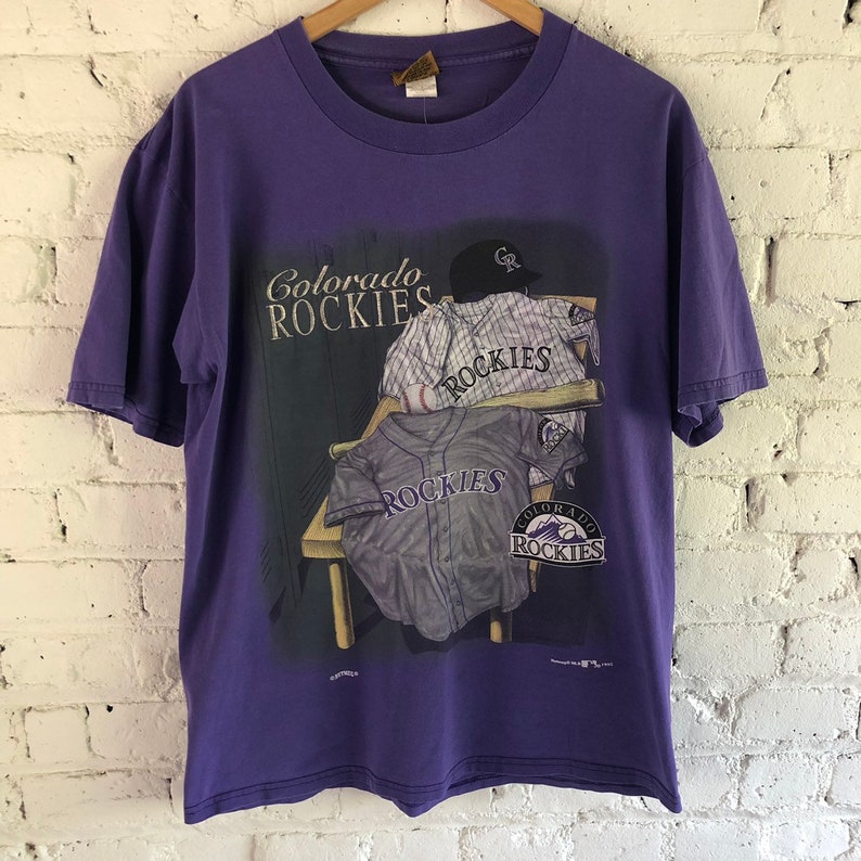vintage rockies t shirt