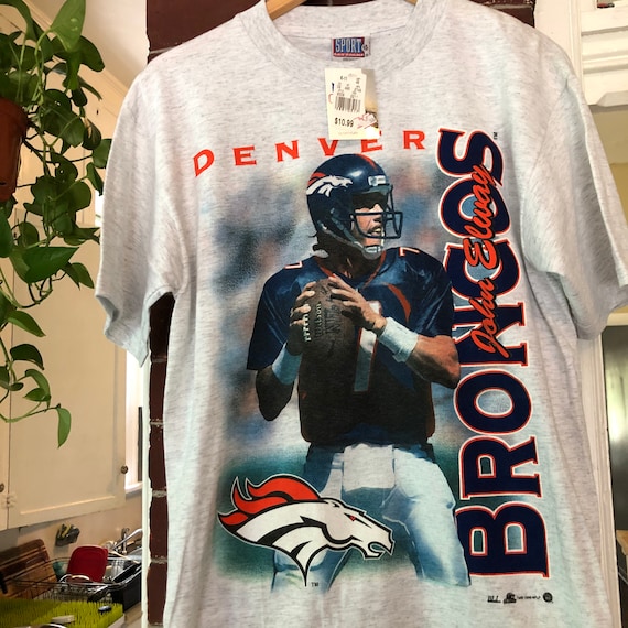 Vintage John Elway Denver Broncos T-shirt