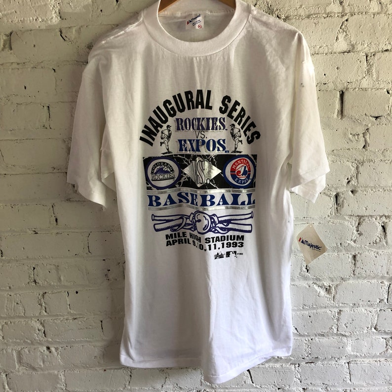 vintage rockies t shirt