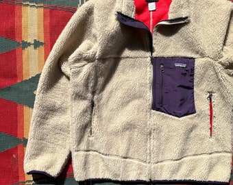 Vintage Oatmeal Patagonia Deep Pile Fleece