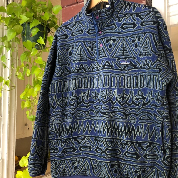 Vintage Crazy Patagonia Synchilla Fleece Sweatshir