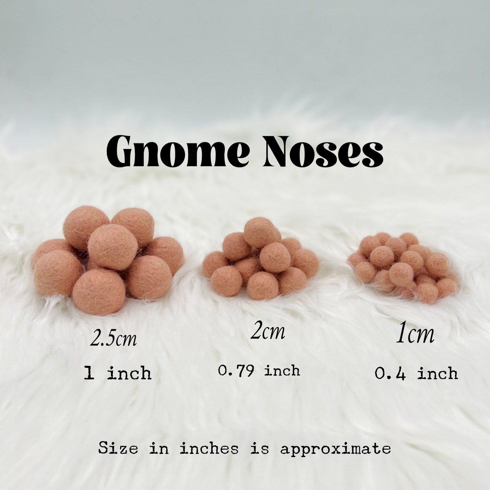 Gnome Felt Nose DIY Gnome Noses Diy Gnome Supplies Felt Etsy