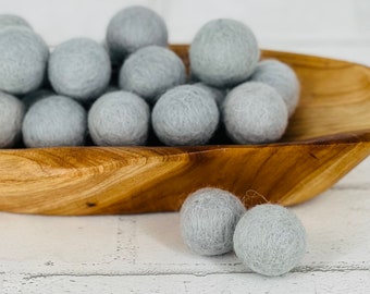 2.5 cm Felt Ball | Wool Felt Pom Pom | DIY Garlands | Felt balls | Pack of 10