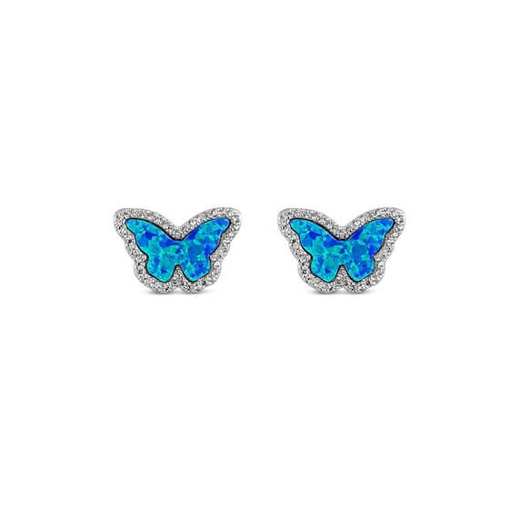 Opal butterfly best sale earrings