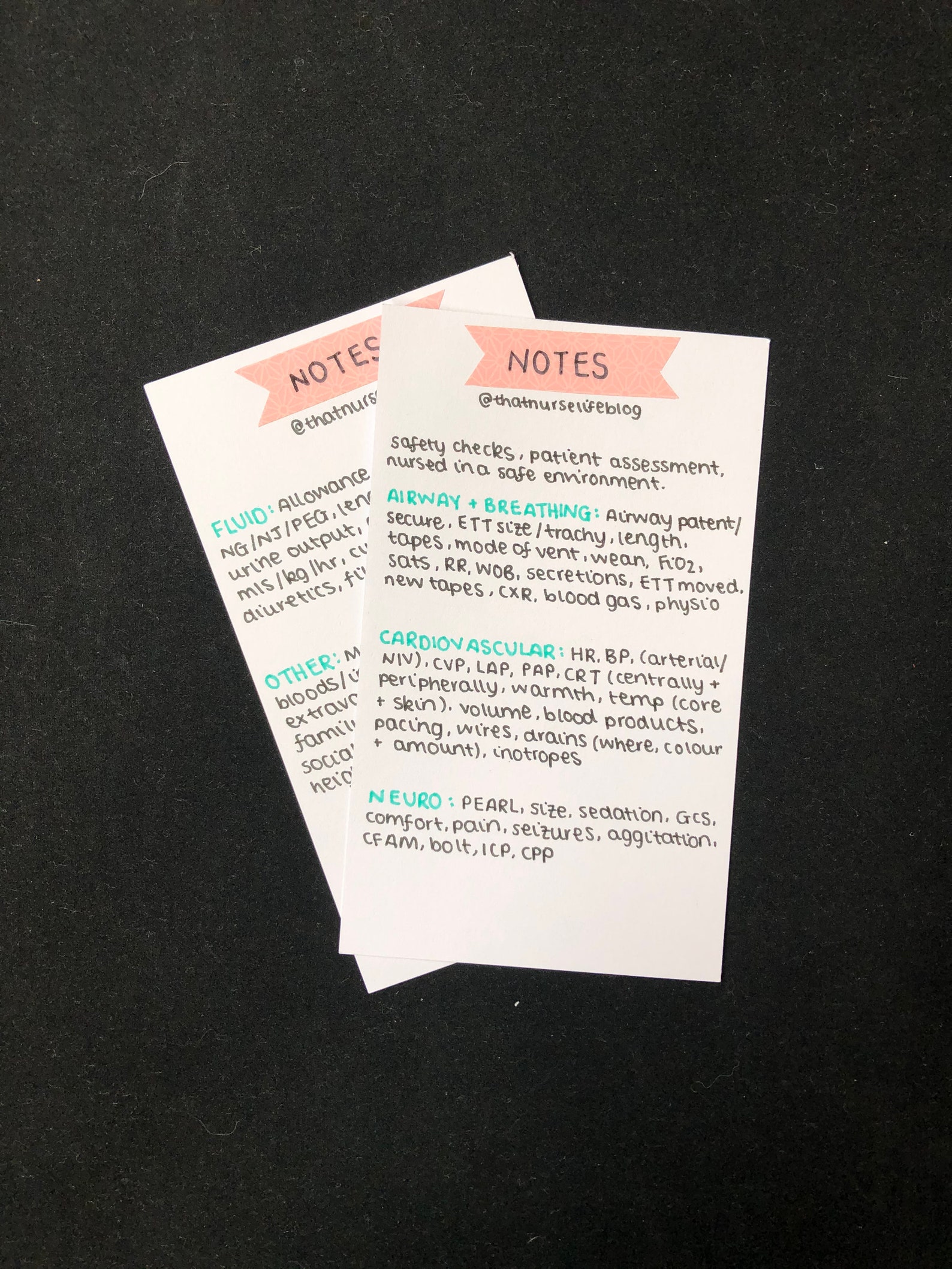 Note Writing Flashcards: PDF | Etsy