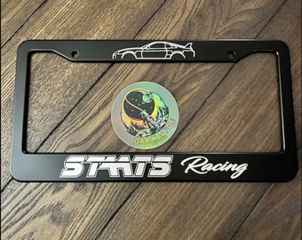 Juego De 4 Tapas Para Tornillos De Matrícula Chevrolet - Aluminio Azul Grabado Con Láser, Antioxido