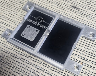 3D Print 2x/4x Business Card Fiber/CO2 Galvo Laser Jig