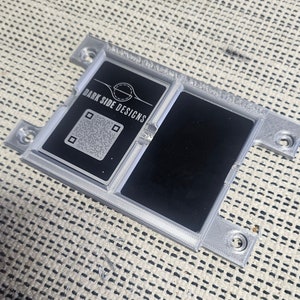 3D Druck 2x/4x Visitenkarten Fiber/CO2 Galvo Laser Jig *NUR STL Dateien*