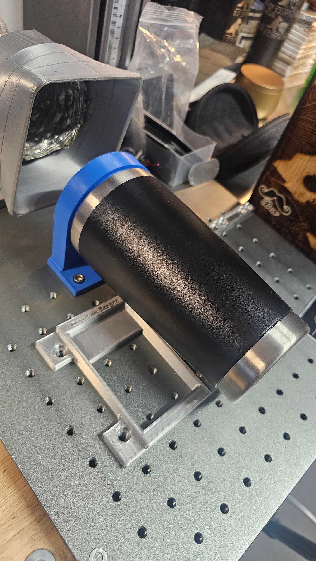 Tumbler Coffee Mug Jig for Fiber and CO2 Galvo Lasers Etsy