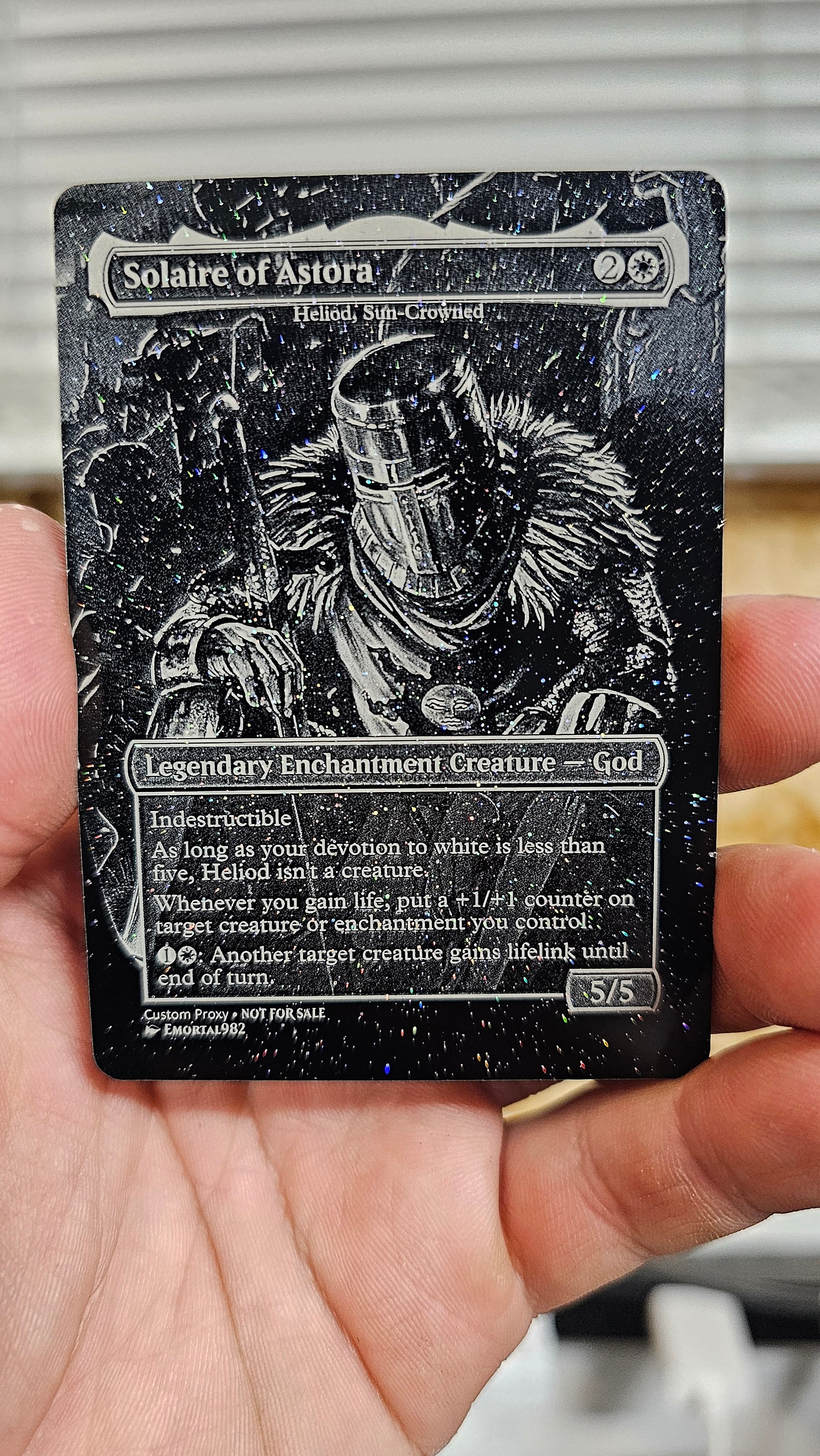 Custom Magic: the Gathering Metal Engraved Cards - Etsy