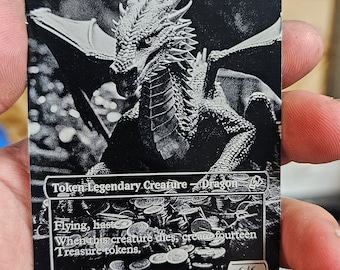 mtg metal cards Custom Card – Personalized Magic Card Design on Brushed Aluminum – Create Your Own Unique Collectible Gift (Artifact) : Toys & Games Reveal any number of artifact cards in your hand Jodah, a Laser Engraved Metal