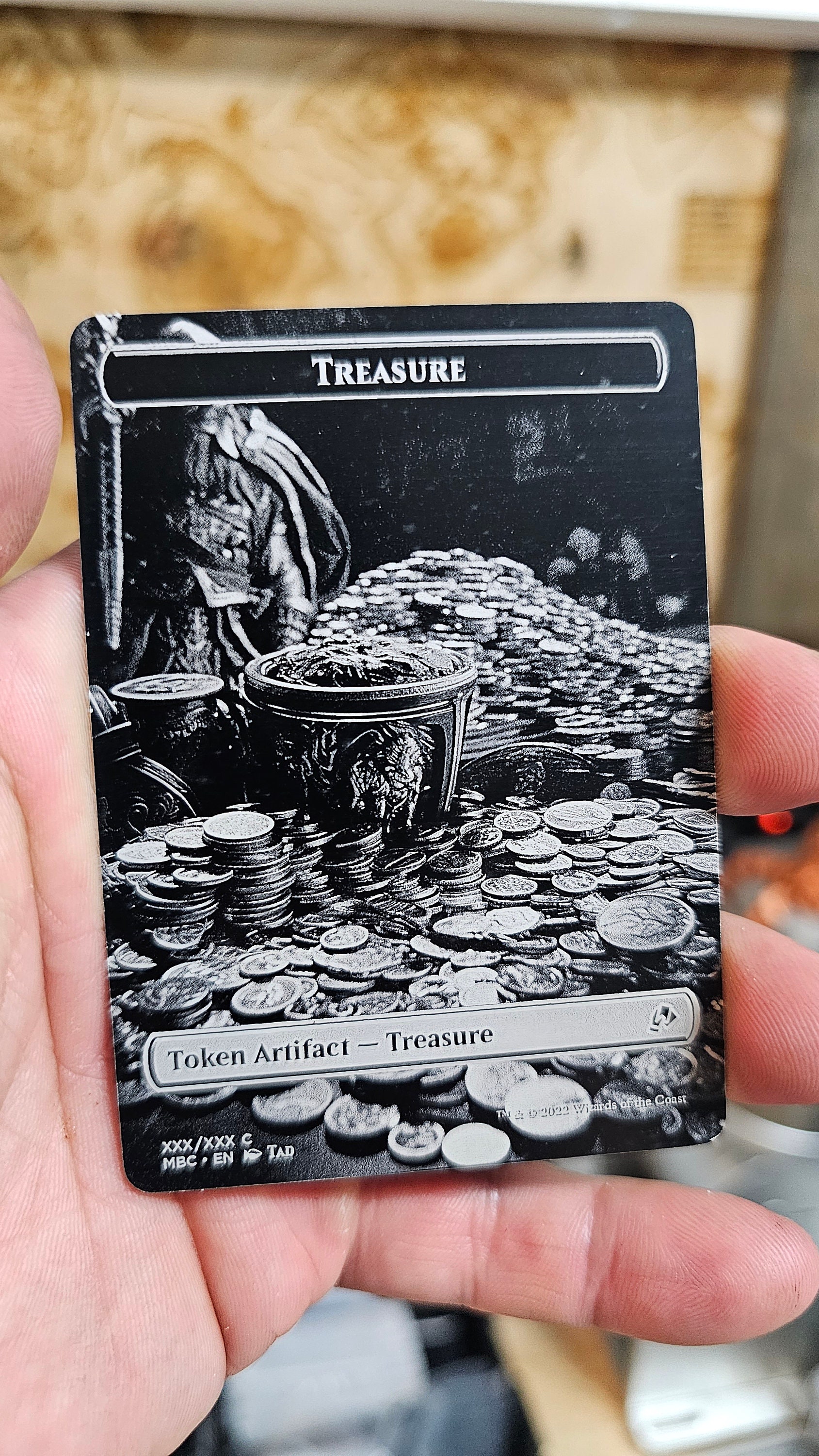 Custom Magic: the Gathering Metal Engraved Cards - Etsy Australia