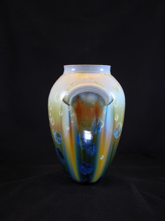 Blended Roman Urn Crystalline Vase