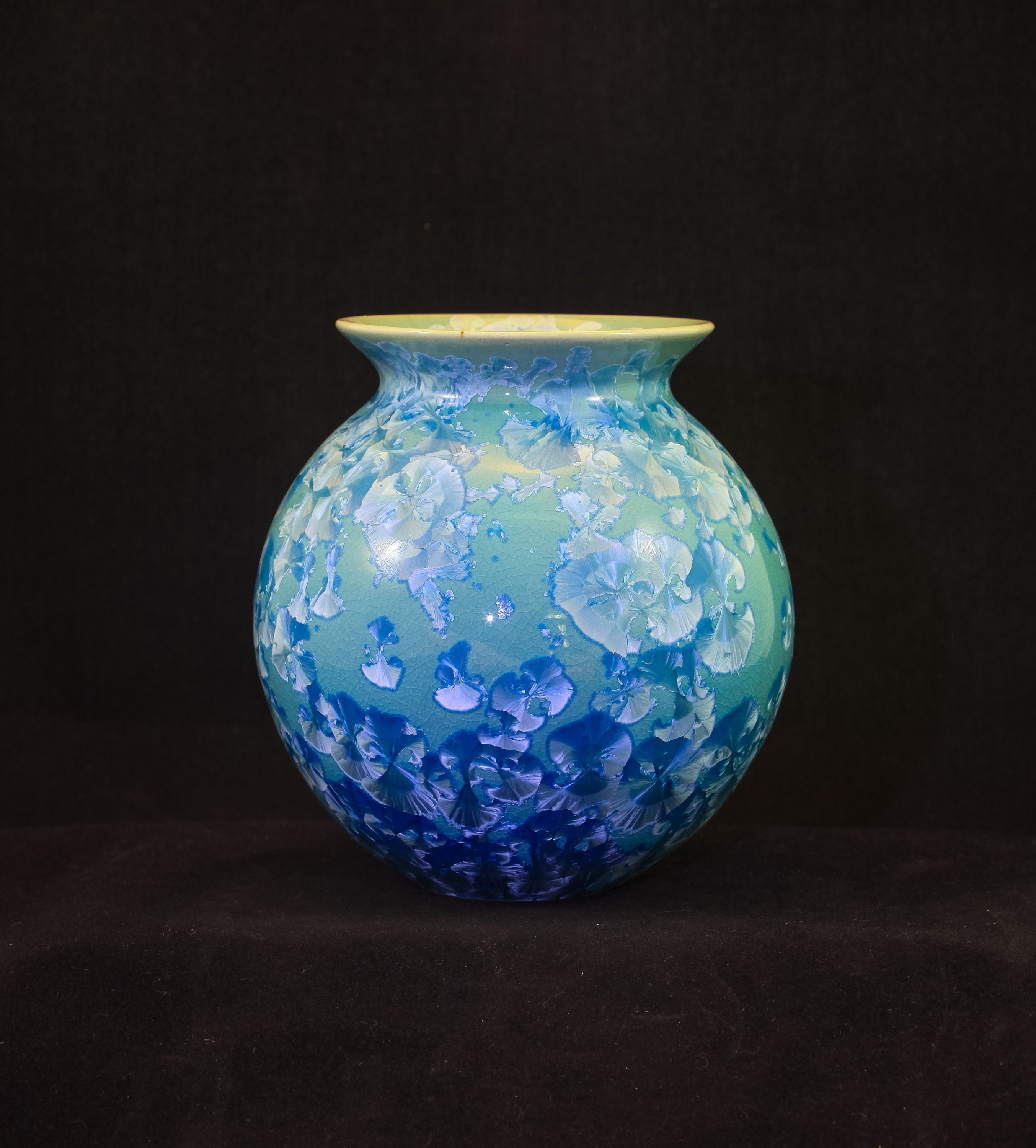 New Crystalline Glaze Vases – Wizard of Clay Pottery