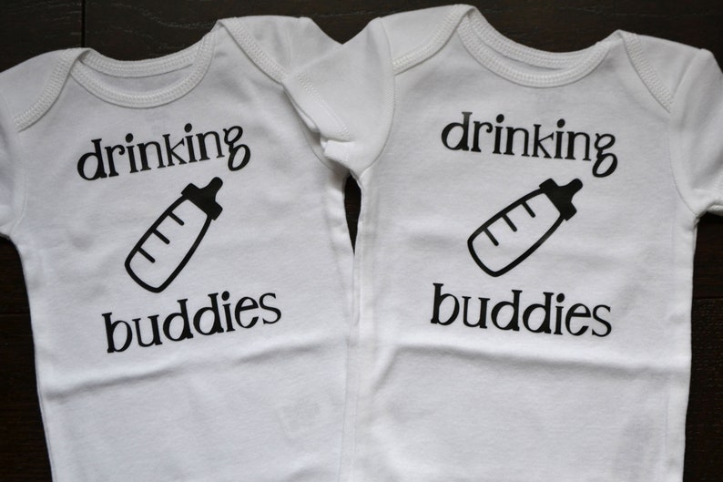 Funny Twin Outfits Twin Shirts Baby Shower Twin Id Shirts Twin Onesies Twin Outfits Funny Twin Shirts Kids Clothing Twin Name Shirts Bodysuits Clothing Cartamz Com