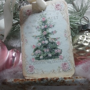 Christmas Gift Tags, Dimensional Gift Tags, Gift Tags, Gift Wrapping,  Christmas Tree Tags, 10 Tags 