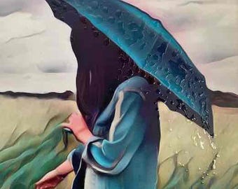 At Peace | Original Mixed Media Painting