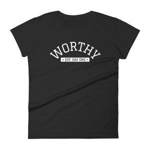 Worthy Est. Day One Women's short sleeve t-shirt Coco Michele image 1