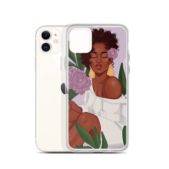 May Flower iPhone Case | African American Fashion Illustration | Coco Michele