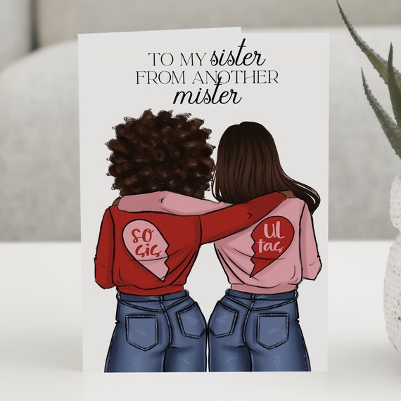 Soul Sista Galentine's Day Card | Valentine's Day Card | Single or Set