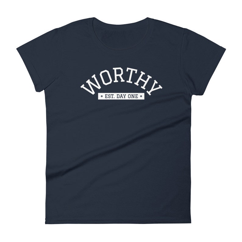 Worthy Est. Day One Women's short sleeve t-shirt Coco Michele image 2