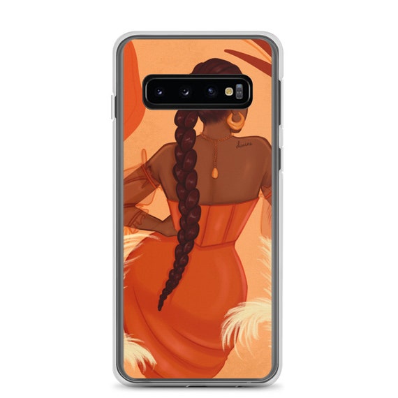 Her Radiance Samsung Phone Case | African American Fashion Illustration | Coco Michele