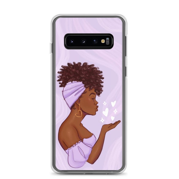 Love is in the Air Samsung Phone Case | African American Fashion Illustration | Coco Michele