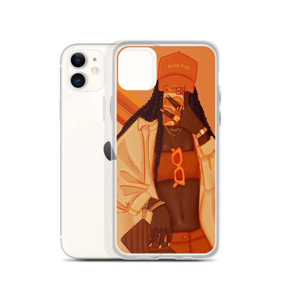 In My Bag iPhone Case | African American Fashion Illustration| Coco Michele