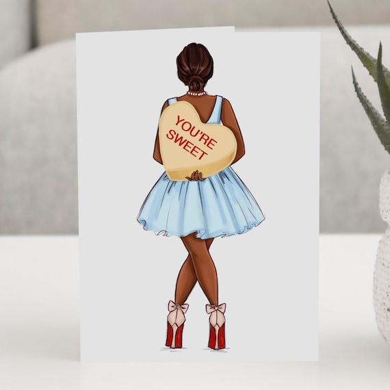 You're Sweet Valentine's Day Card | Single or Set