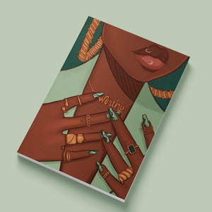 Worthy Lined Paperback Journal | African American Art | Coco Michele