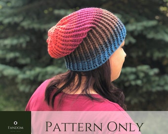 Crochet Pattern / Extraordinary Mandala Beanie / Crochet Hat Pattern / Easy Crochet Pattern Mandala Yarn Patterns Quick Easy Gift Ideas