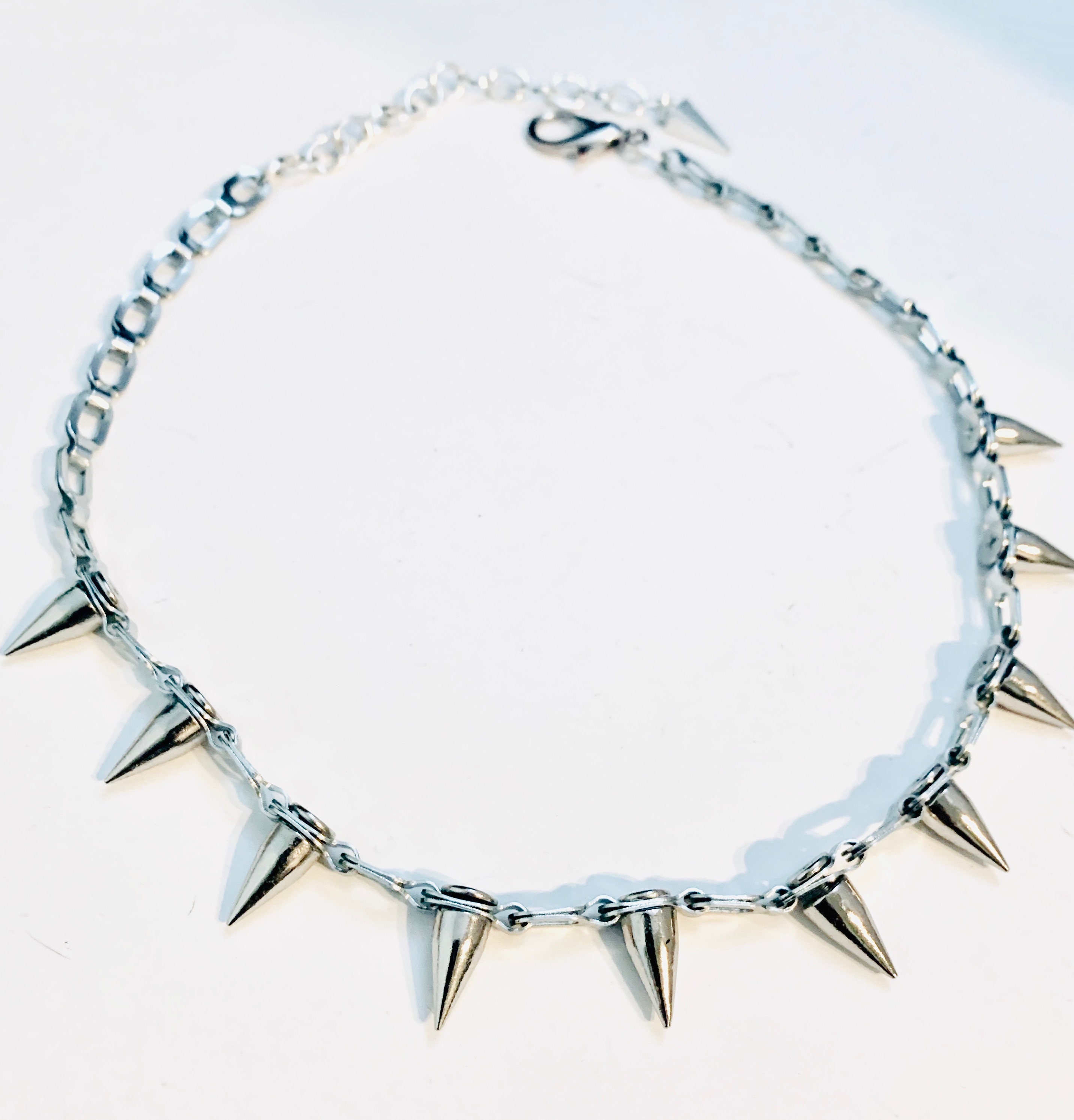 Gold on sale spike choker